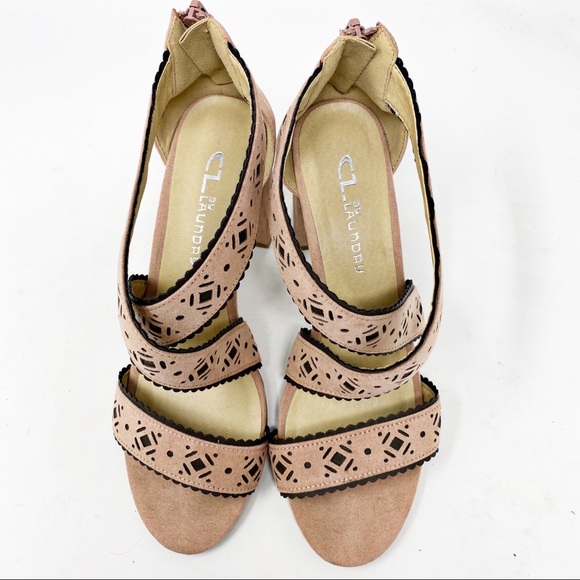 Chinese Laundry Strappy Block Heels - Picture 2 of 6